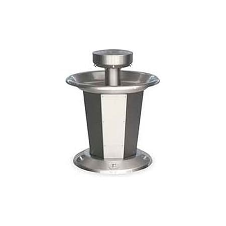 Bradley Bradley Corp Wash Fountain, Circular, Raising Vent, Series SN2005, 5 Person S93-636
